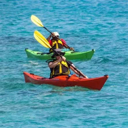 杨梅坑环海绿道、人鱼洞无敌海景、沙滩海泳戏水、海上皮划艇一天